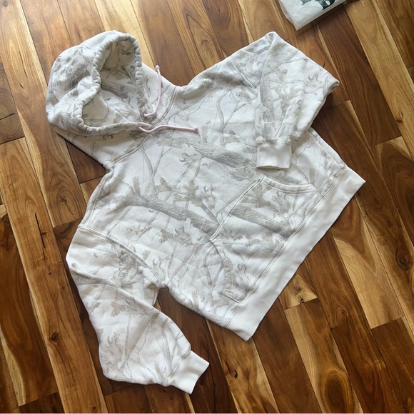 NWOT Limited Edition Dairy Boy Paige Lorenze Pink Puff Logo Woodland Camo hoodie - Picture 4 of 13